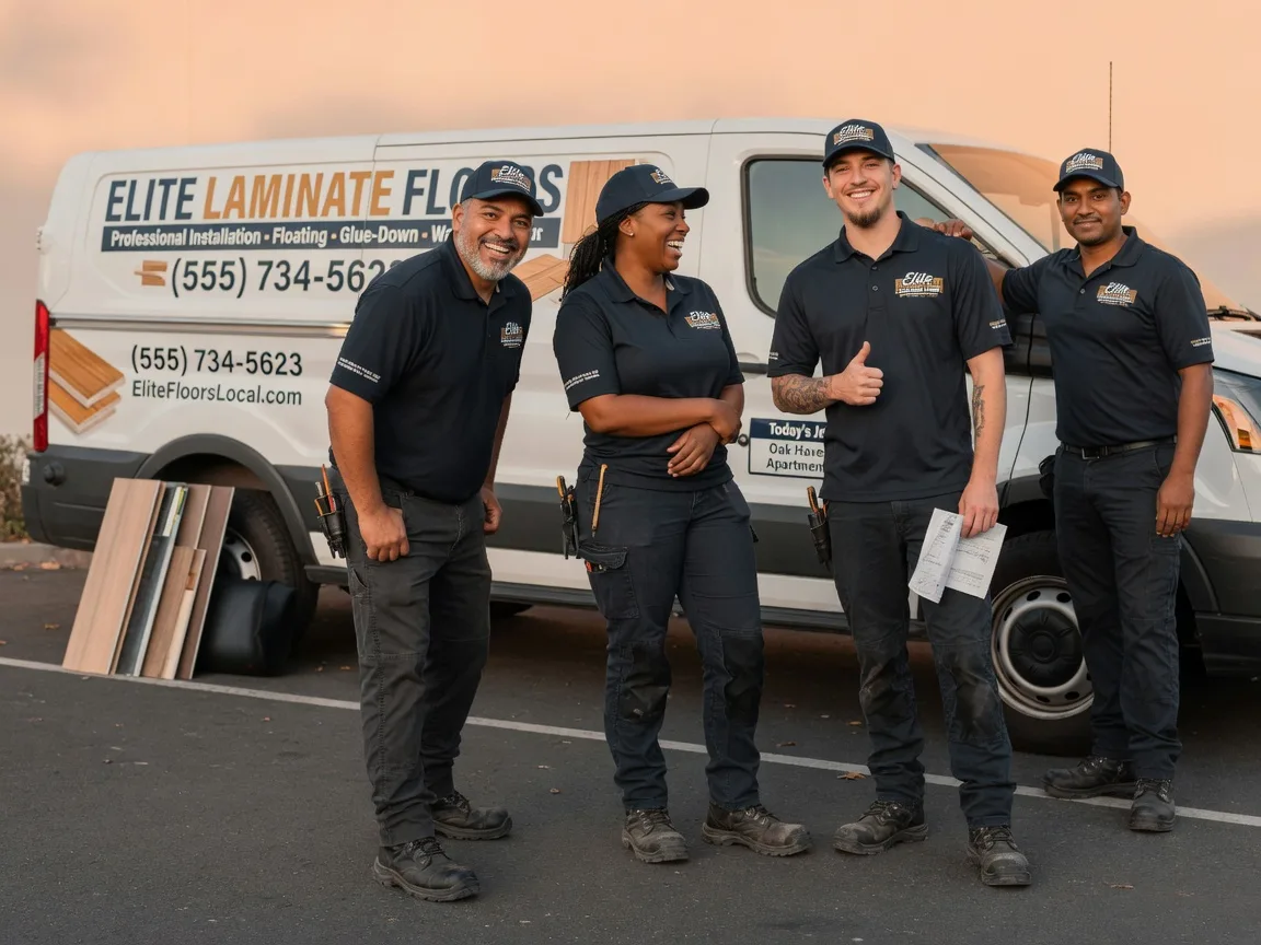 Laminate flooring installation company in Doole, TX